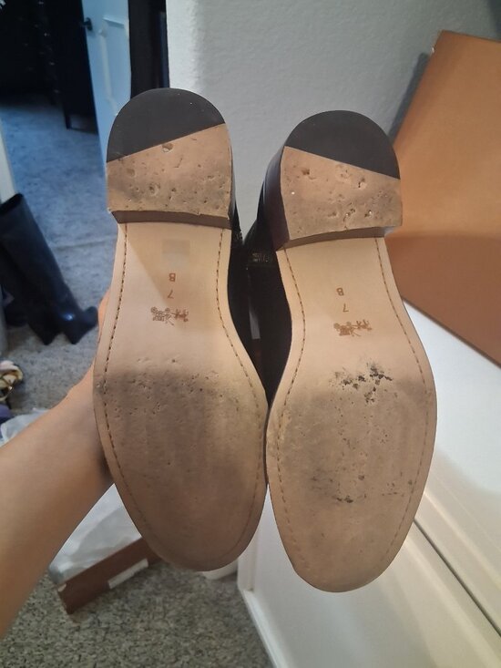 Coach Carolina Calf tall boots - Picture 5 of 6